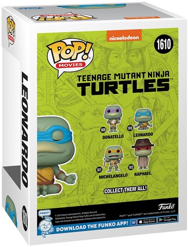 FUNKO POP MOVIES: TMNT- LEONARDO (MEDITATING)-3