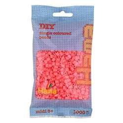 Hama Bügelperlen - Pastellrot - 1000 Stück - Kreatives Basteln