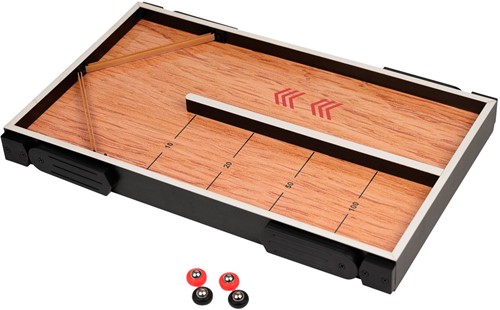 Philos Tischspiel Shuffle Game & Speed Hockey Holz-Aktionsspiel-2