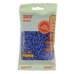 Hama Bio Bügelperlen lavendel lila midi 1000 Stück Bastelspielzeug