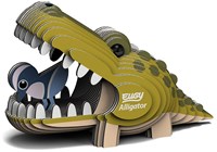 Eugy 3D Puzzle Alligator - Bastelset Tiermodell Karton umweltfreundlich-3