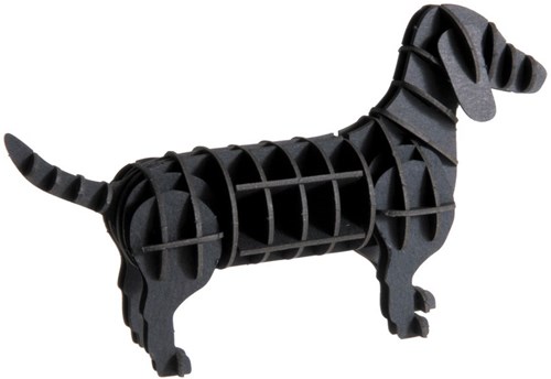 FRIDOLIN 3D-Papiermodell - Dackel-3