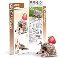 Eugy 3D Puzzle - Waldtier Igel Bastelset Karton 6+ Spielzeug-2