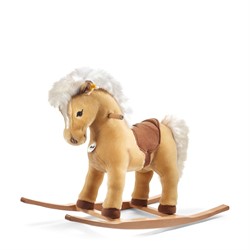 Steiff Plüsch Reitpony Franzi blond - 70 cm Kuschelpferd