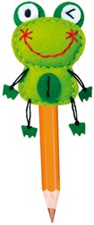 Avenir Bleistiftaufsatz Frosch - Kreatives Bastelset für Kinder
