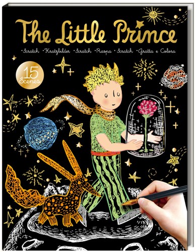 Avenir Art Book Der Kleine Prinz kreatives Malbuch für Kinder