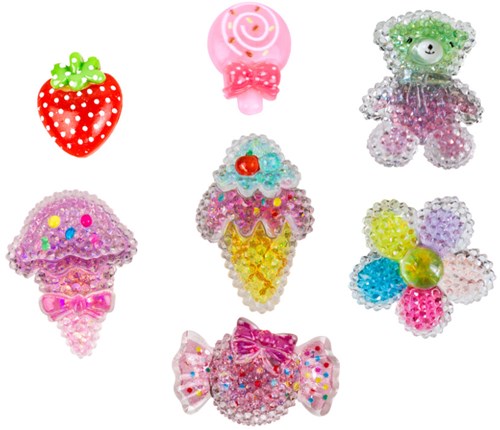 Avenir Glitzerringe Bastelset - kreative Schmuckherstellung-3