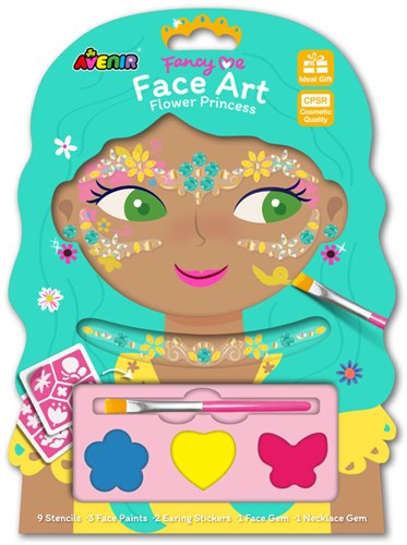 Avenir Schminkset Blumenprinzessin - kreative Face Art für Kinder
