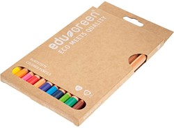 Edu Green Jumbo Buntstifte Set 12 Stück nachhaltig kreativ