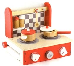 Viga Toys Küchenblock Tischmodell klappbar 6-teilig