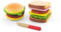 Viga Toys Hamburger und Sandwich. +18 Monate