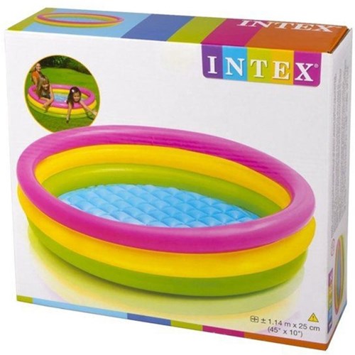 Intex Kinderpool Sunset Glow - aufblasbares Schwimmbecken 114 x 25 cm-2