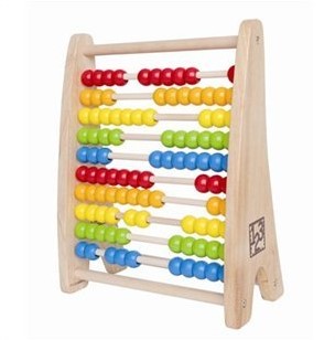 Hape E0412 E0412-Regenbogen-Abacus, Multicolour