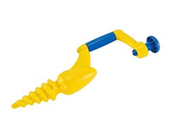 Hape Sandbohrer gelb - Spielzeugbohrer für Kinder - 2er Set