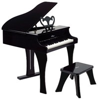 Hape E0320 - Fröhlicher Flügel, Kinderinstrument, Spielzeugklavier, schwarz, ab 3 Jahre-2