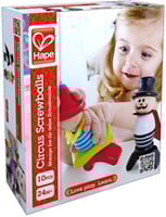 Hape Holz Stapelfiguren Zirkus - buntes nachhaltiges Spielzeug 10-teilig-2