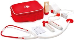 Hape Arztkoffer Spielset für Kinder - Rollenspiel Holzspielzeug