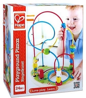 Hape Kugelbahn Holzspielzeug mittelgroß pädagogisch