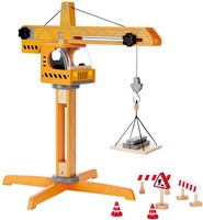 Hape Holz Baukran Spielzeug - Crane Lift für Kinder-2