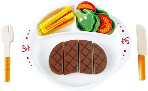 Hape Holzküche Zubehör Kantinenschmaus