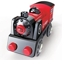 Hape Holz Eisenbahn Batteriebetriebene Lokomotive Nr. 1-2