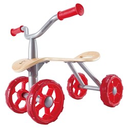 Hape Laufrad Trail Rider - Abenteuer Kinderfahrrad rot