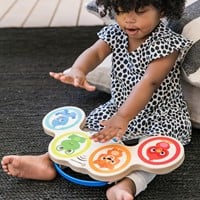 Baby Einstein Hape Magic Touch Trommel, hochwertiges Musikspielzeug aus Holz, ab 6 Monaten-3