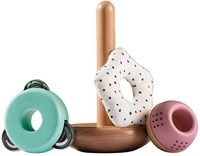 Hape Stapelturm Holzspielzeug sensorisch Baby ab 10 Monaten-2