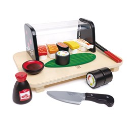 Hape Sushi Spielset aus Holz - Sushi Set für Kinder - Rollenspiel