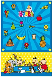 Folat Bumba Tischdecke Kunststoff 130x180cm bunt Kinderparty