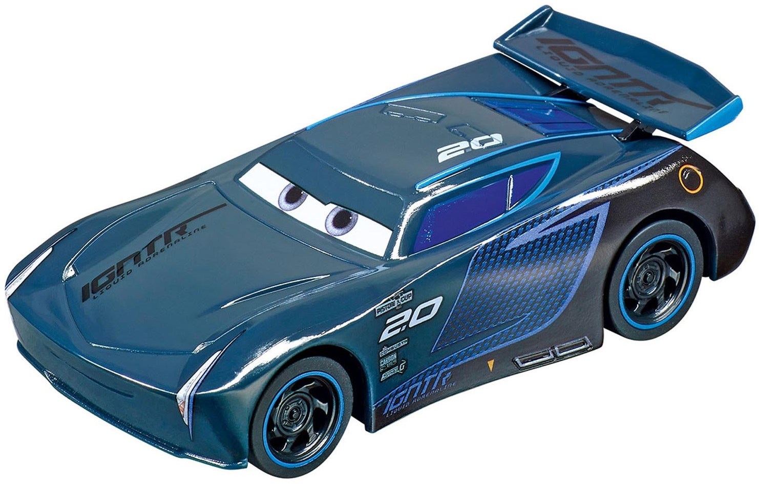 Carrera Spielzeugauto Rennwagen Jackson Storm Disney Cars 1:50