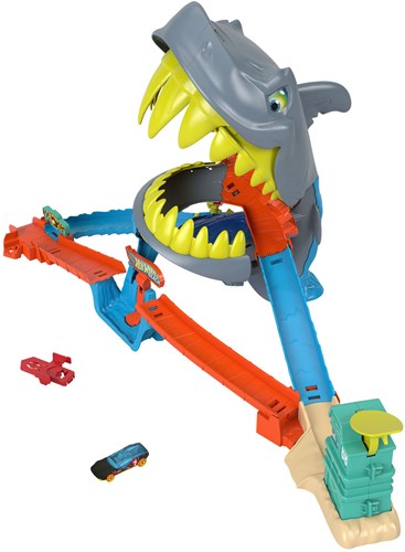 Hot Wheels Spielzeug City Hai-Strand Spielset - Strandabenteuer-2