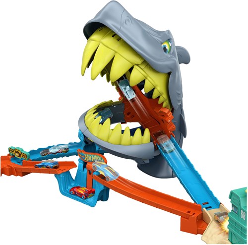 Hot Wheels Spielzeug City Hai-Strand Spielset - Strandabenteuer-3