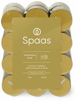 Spaas Duft-Teelichter Shimmering Smile 24 Stück - lange Brenndauer-2