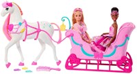 Barbie Nutcracker Land Of Sweet Horse And Sled-2