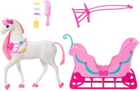 Barbie Nutcracker Land Of Sweet Horse And Sled-3