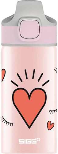SIGG Trinkflasche - Aluminium Girl Power 0,4L - kinderfreundlich und auslaufsicher-2