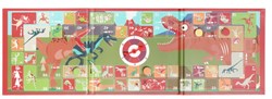 SCRATCH Magnetbrettspiel To Go – Gänsebrett – Dino