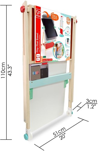Hape Flip Flat Staffelei - kreative Malstaffelei für Kinder-2