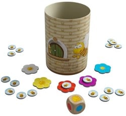 Haba !!! Spel - Dobbelbeker - Bella Bee (NL = F 2010885002 - DE 2010885001) (DE/E/F/NL/IT/ES)