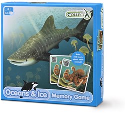 Collecta Memory-Spiel - Ozean Tiere Lernspiel für Kinder