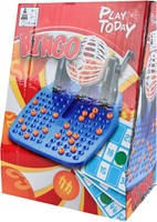 Van Manen Bingotrommel Spielzeug 90 Zahlen und Spielkarten-3