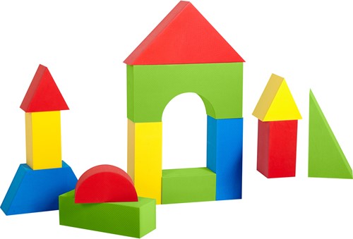 Edushape Riesenblöcke Kinder / Bausteine XXL - 32 Stück