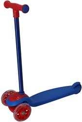 Alert Dreirad Scooter blau/rot - Kinderroller mit drei Rädern