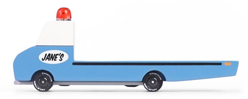 Candylab Spielzeugauto Abschleppwagen Jane's Tow Truck mehrfarbig Holz-2