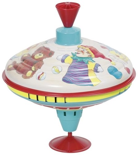 Goki Brummkreisel - klassisches Spielzeug aus Metall und Kunststoff-2