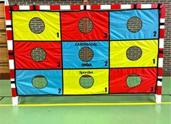 Cardiogoal Puzzle-Spiel Eureka Wall für drinnen und draußen, lehrreich