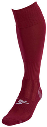 Precision Fußballsocken Junior Pro - Sportsocken bordeaux Baumwolle Nylon