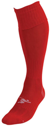 Precision Fußballsocken Junior Rot - Pro Sportsocken für Kinder