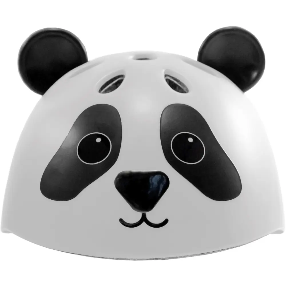 Hudora Kinderhelm Fahrradhelm Pandy 48-52 cm schwarz-weiß Sicherheit